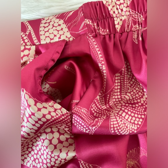 🌸 VIBRANT PINK TROPICAL 🌴 PRINT PANTS - Picture 11 of 16